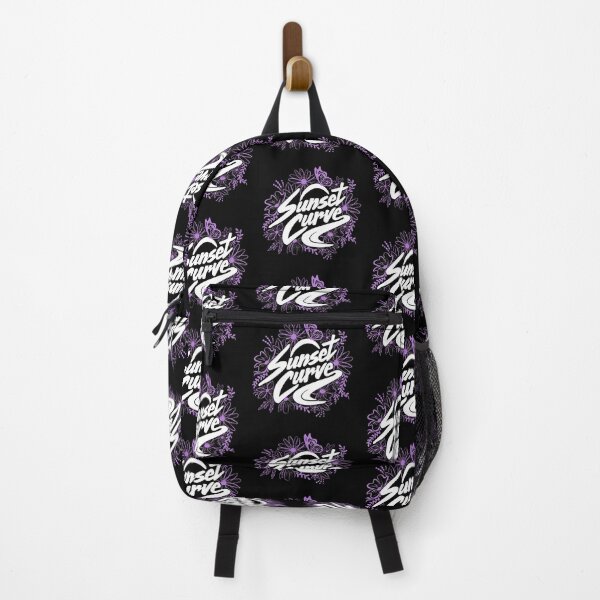 Item preview, Sunset Curve - Purple Floral designed and sold by lunalalonde.