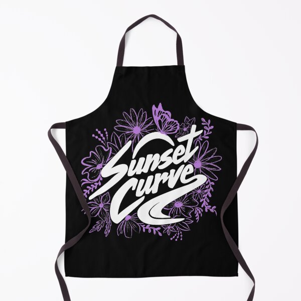 Item preview, Sunset Curve - Purple Floral designed and sold by lunalalonde.