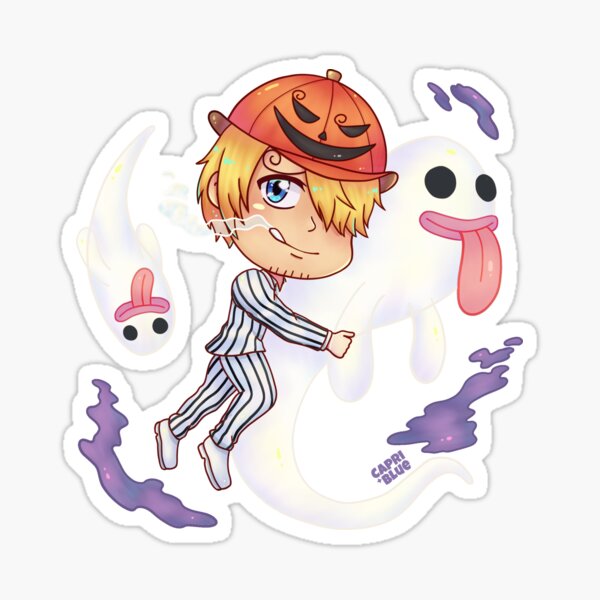 Sanji - Halloween  Sticker for Sale by boscas28