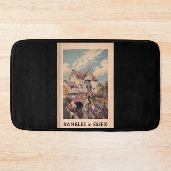 Item preview, Rambles in Essex retro poster designed and sold by CorasPosters.