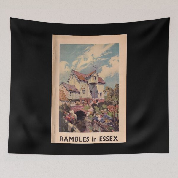 Item preview, Rambles in Essex retro poster designed and sold by CorasPosters.