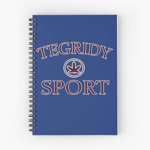 Item preview, TEGRIDY SPORT - TEGRIDY FARMS SPORTSWEAR - blue background designed and sold by Iskybibblle.