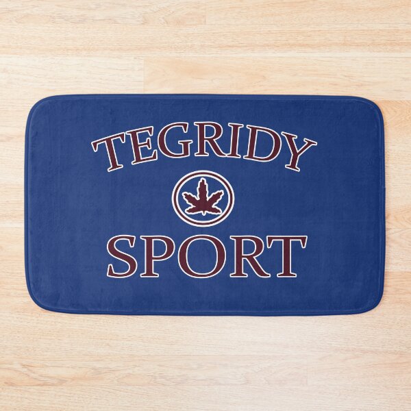 Item preview, TEGRIDY SPORT - TEGRIDY FARMS SPORTSWEAR - blue background designed and sold by Iskybibblle.