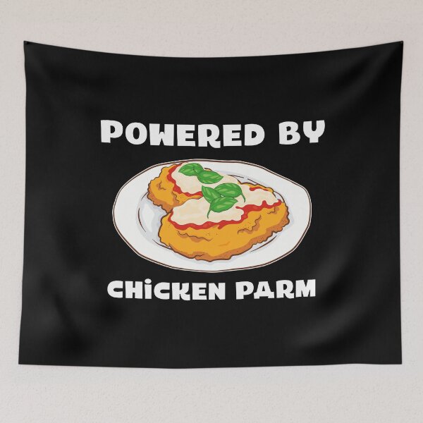 Item preview, Italian Foodie Parmesan Powered By Chicken Parm design designed and sold by jakehughes2015.