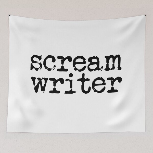 Item preview, scream writer designed and sold by TeaRoseWriter.