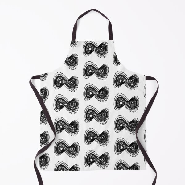 Item preview, Chaotic strange attractor design - black designed and sold by rahilvalani.