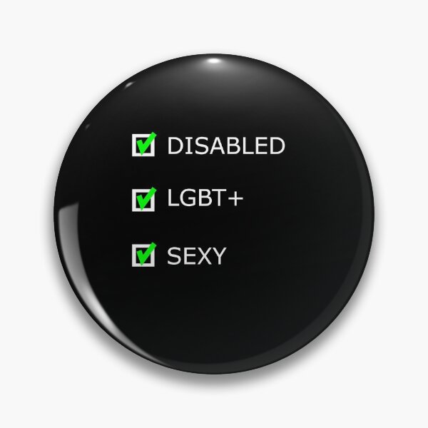 Item preview, DISABLED LGBT+ SEXY designed and sold by uniqueitems.
