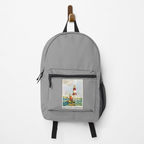 Item preview, East Coast Landmarks retro poster designed and sold by CorasPosters.