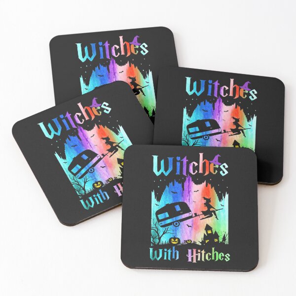 Item preview, Witches With Hitches Halloween Camping designed and sold by CreativeGift.