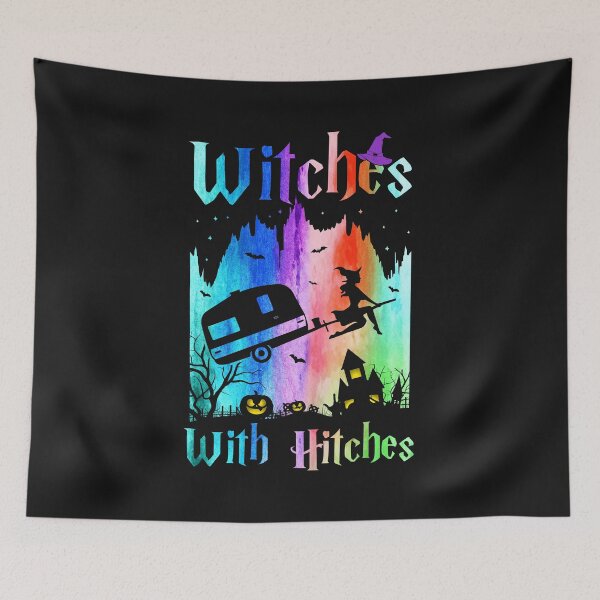 Item preview, Witches With Hitches Halloween Camping designed and sold by CreativeGift.