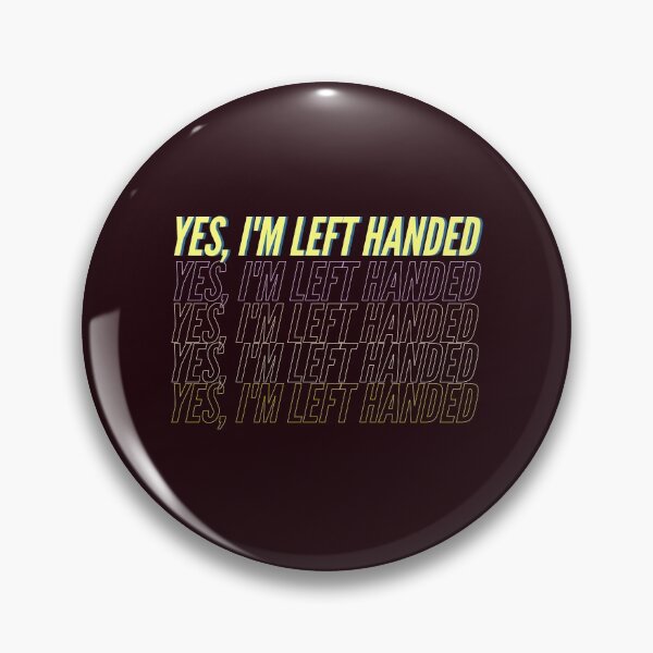 Item preview, Funny left handed quote typography designed and sold by Tecnofa.
