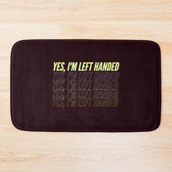 Item preview, Funny left handed quote typography designed and sold by Tecnofa.