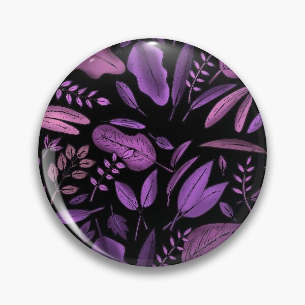 Item preview, Rich Metallic Purple Colorful Fall Autumn Leaves on a Transparent Background. Richly Colored Pattern for Fall. designed and sold by UrTops.