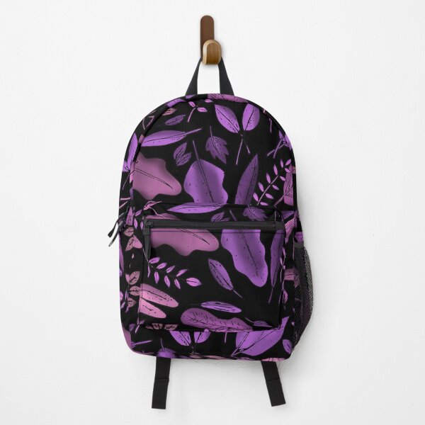Item preview, Rich Metallic Purple Colorful Fall Autumn Leaves on a Transparent Background. Richly Colored Pattern for Fall. designed and sold by UrTops.