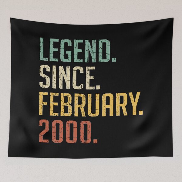 Item preview, Leyenda desde febrero de 2000 21 cumpleaños regalo 21 años Vintage febrero de 2000 designed and sold by Takatv.