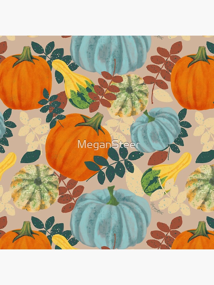 Thumbnail 3 of 3, Throw Pillow, Harvest designed and sold by MeganSteer.