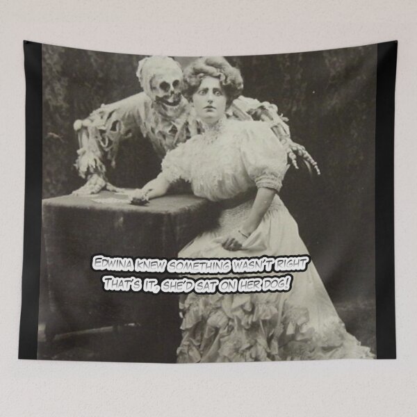 Item preview, Sat on her dog. designed and sold by rich-jam.