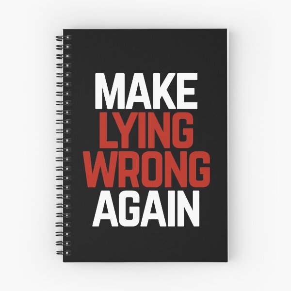 Item preview, Make Lying Wrong Again designed and sold by Albatrozz.