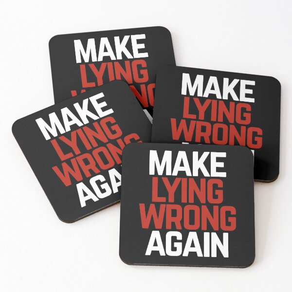 Item preview, Make Lying Wrong Again designed and sold by Albatrozz.