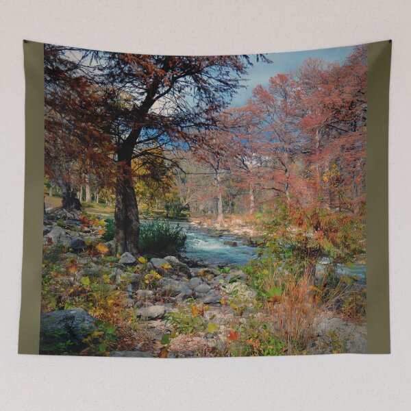 Item preview, Fall Colors on Guadalupe River designed and sold by Savannah Gibbs.