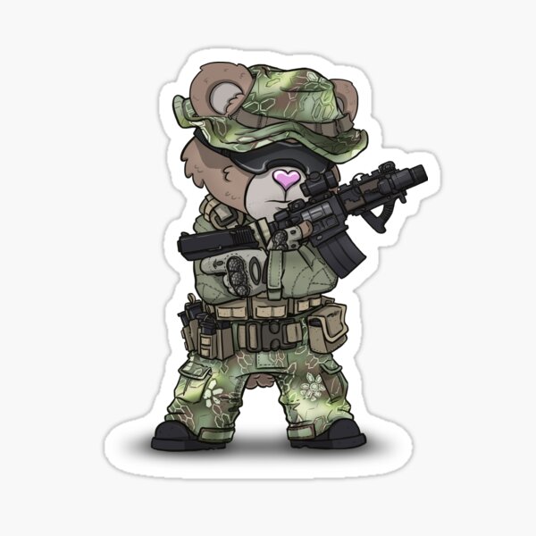 tactical teddy bear