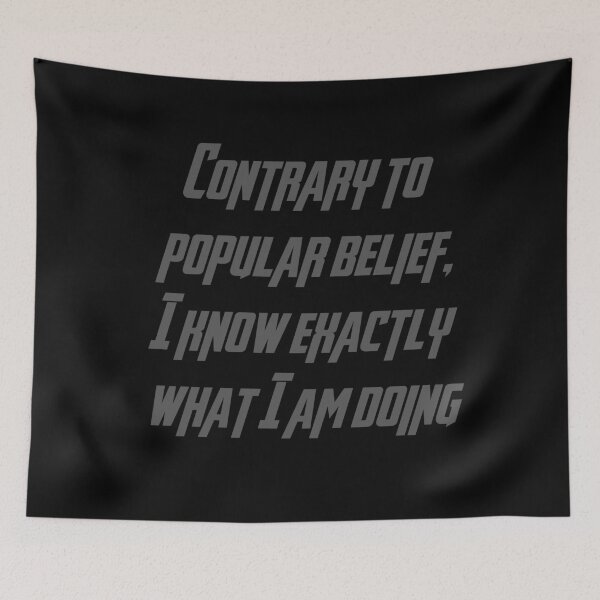 Item preview, Contrary To Popular Belief designed and sold by ricknosis.