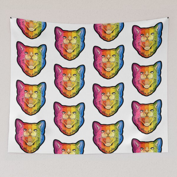 Item preview, Stylised cat meowing ( Retro Camera ED ) designed and sold by IllustrateLaw.