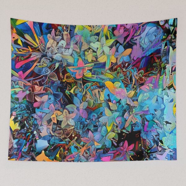 Item preview, Neon Flowerbed designed and sold by Brendan Arthur Ring.