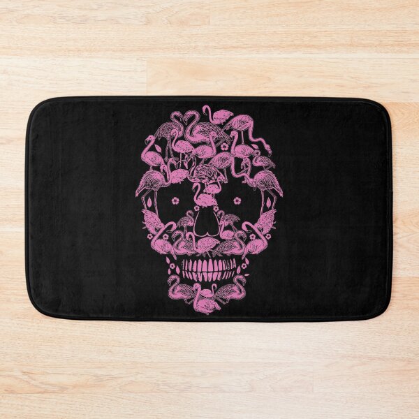 Item preview, Pink Skull Flamigos  designed and sold by HerbertFerguson.