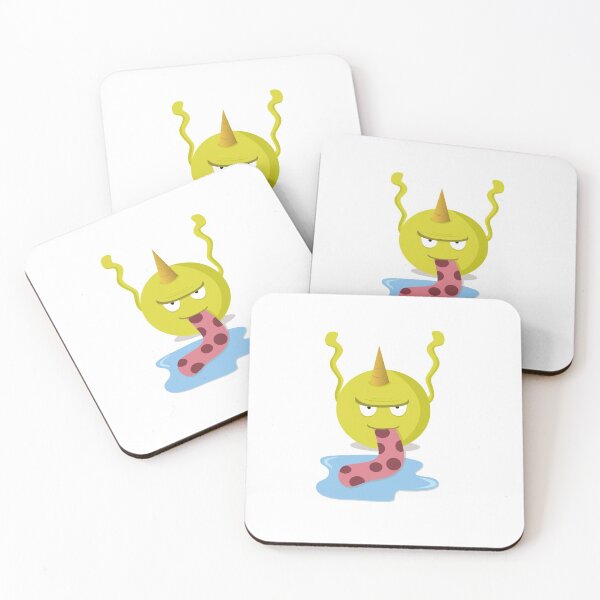 Item preview, Miss Cray Polka Dotted Tongue Monster designed and sold by wildflowerperks.