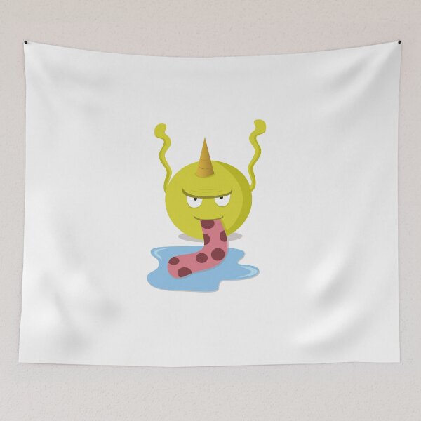 Item preview, Miss Cray Polka Dotted Tongue Monster designed and sold by wildflowerperks.
