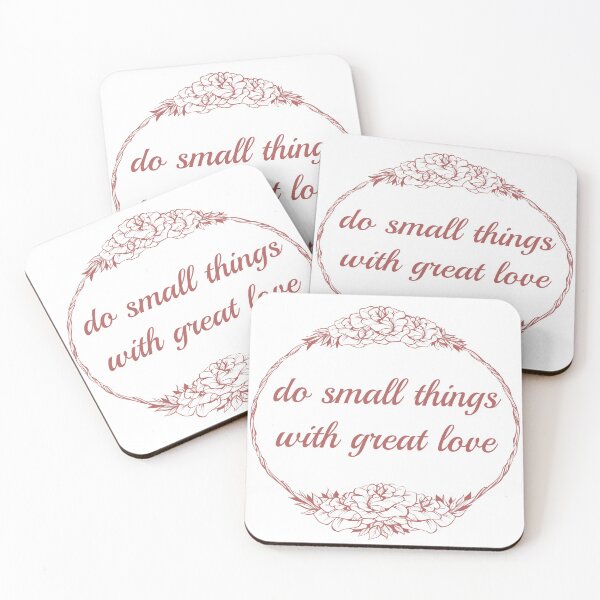 Item preview, Do small things with great love  designed and sold by 21stCsaints.