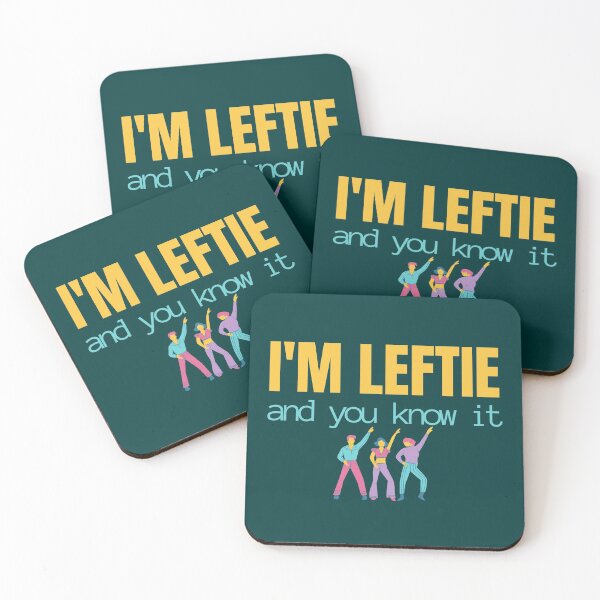 Item preview, Funny left handed quote typography designed and sold by Tecnofa.