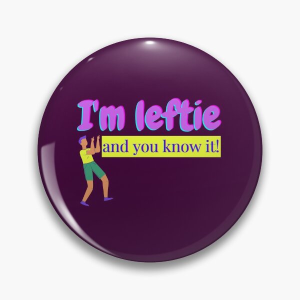 Item preview, Funny left handed quote typography designed and sold by Tecnofa.