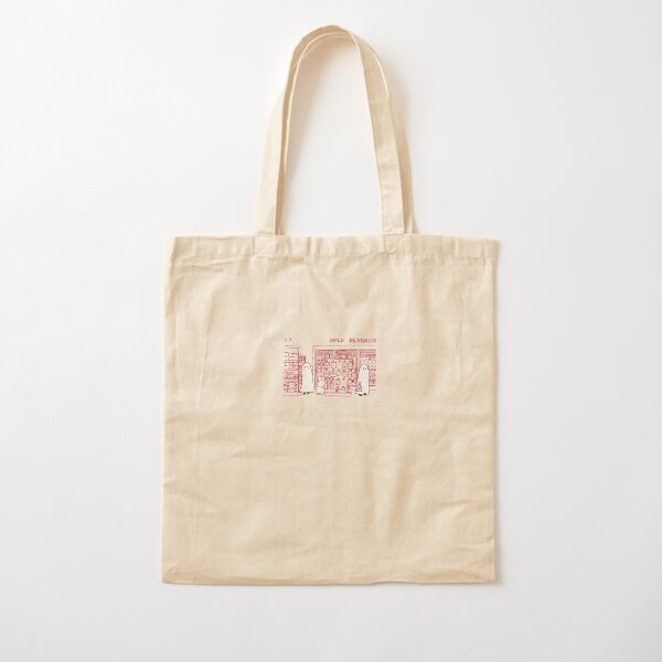 Two Ghosts in a Convenience Store Cotton Tote Bag