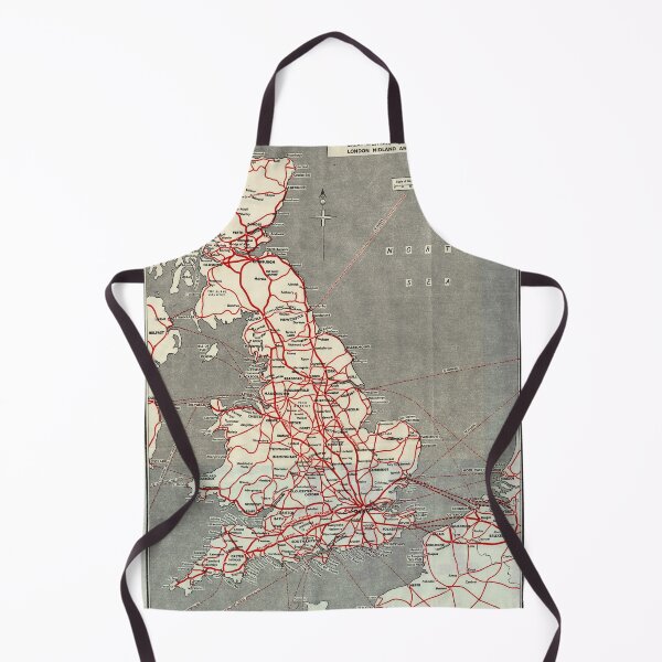 Item preview, Chemins de Fer Britanniques retro poster designed and sold by CorasPosters.