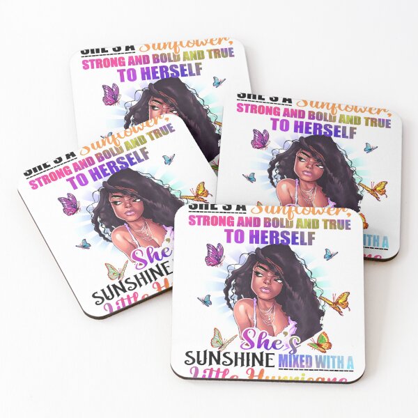 Item preview, December Girl She's A Sunflower Strong And True To Herself designed and sold by Cecil-Blackwell.