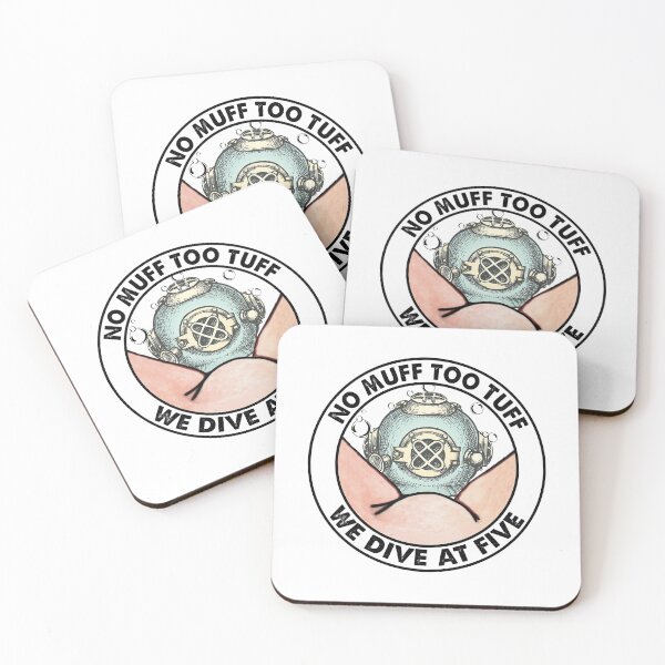 Item preview, No muff to tuff we dive at five designed and sold by TerriHowell.