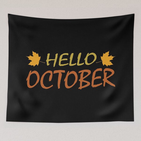 Item preview, Hello October designed and sold by B3N-arts.