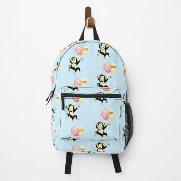 Item preview, Monkey winks with happy birthday balloons designed and sold by Astralia.