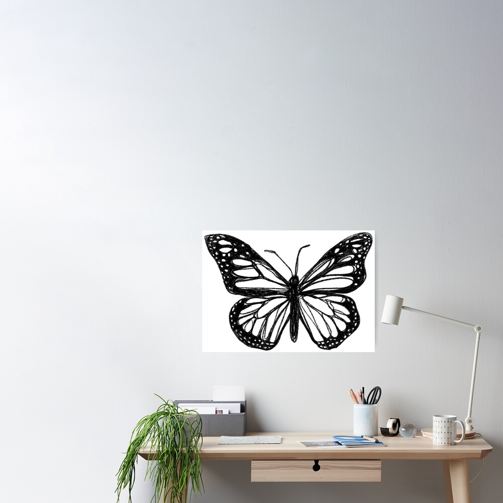 Monarch Butterfly Sticker – One Stitch Back