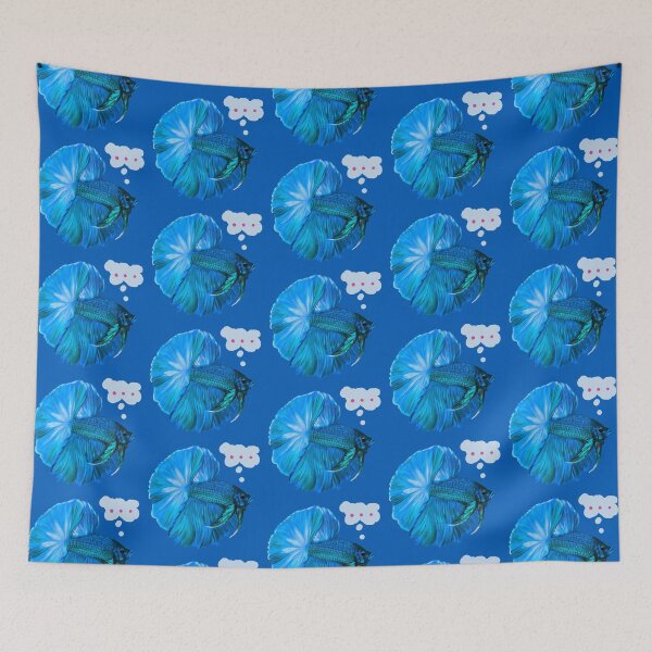 Item preview, Skeptical Betta designed and sold by Hexerei.