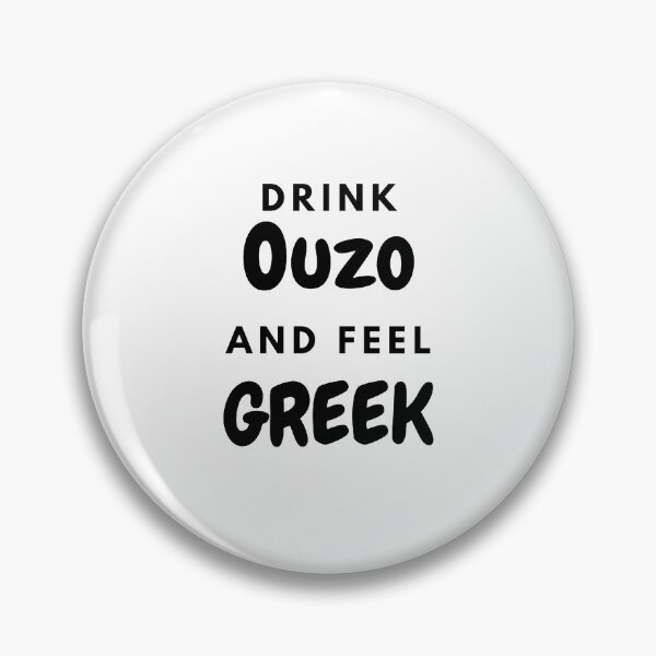 Item preview, Drink Ouzo and Feel Greek, Gifts, Apparel, Wall Art, Home Decor designed and sold by TheGreekGuy.