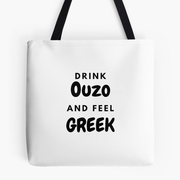 Item preview, Drink Ouzo and Feel Greek, Gifts, Apparel, Wall Art, Home Decor designed and sold by TheGreekGuy.
