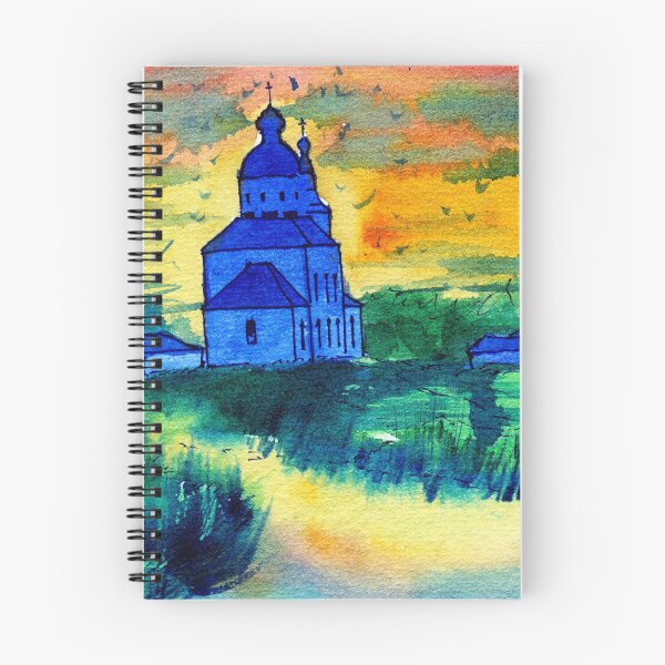 Item preview,  Kamenka River, Suzdal Russia - Vladimir Oblast (Original Painting) designed and sold by darrenyeoart.