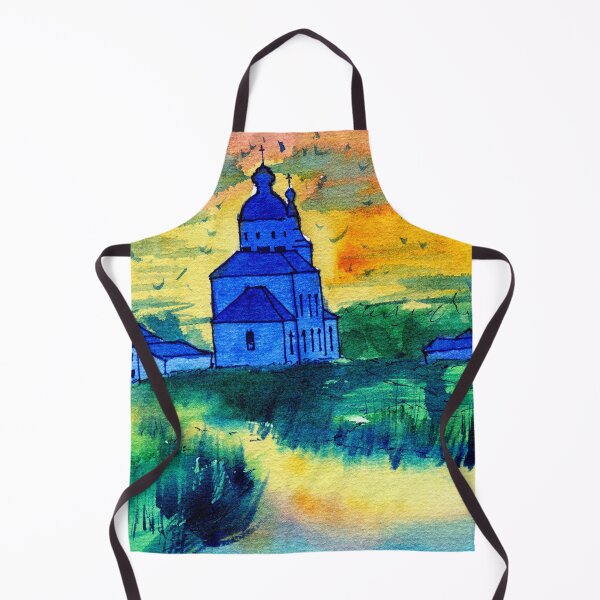 Item preview,  Kamenka River, Suzdal Russia - Vladimir Oblast (Original Painting) designed and sold by darrenyeoart.