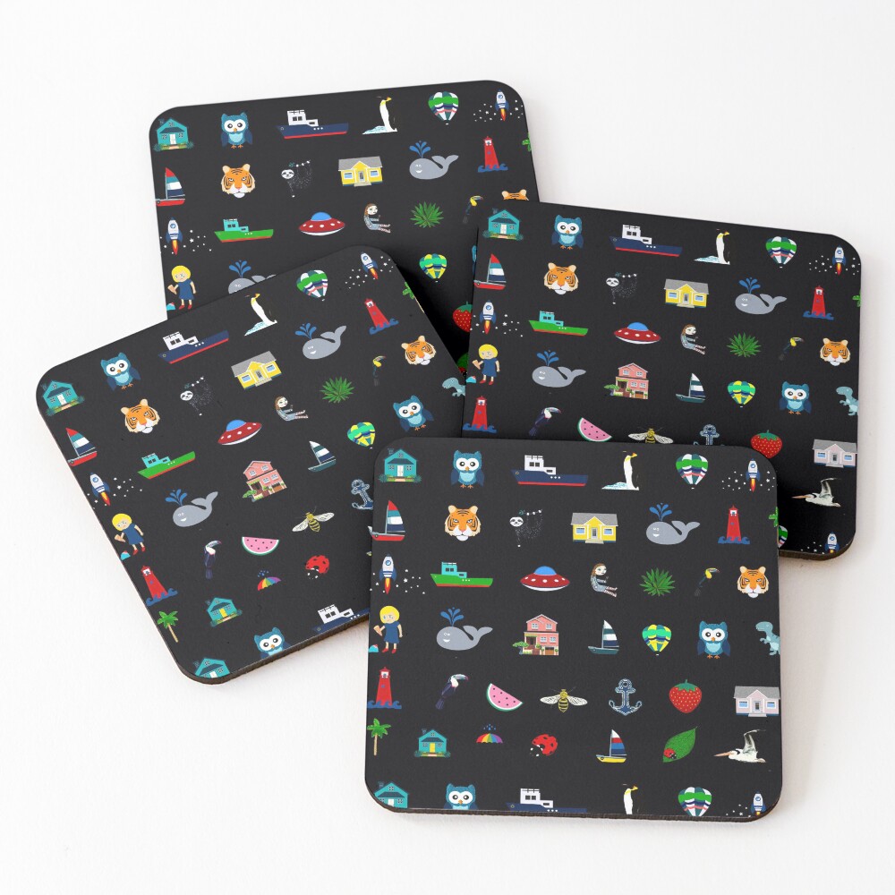 Item preview, Coasters (Set of 4) designed and sold by MarcSabuncu.