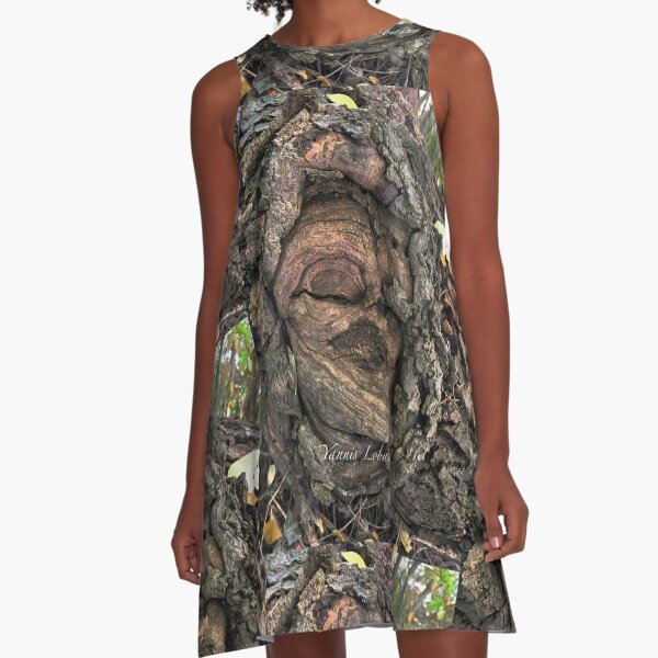 Female spirit an oak By Yannis Lobaina A-Line Dress