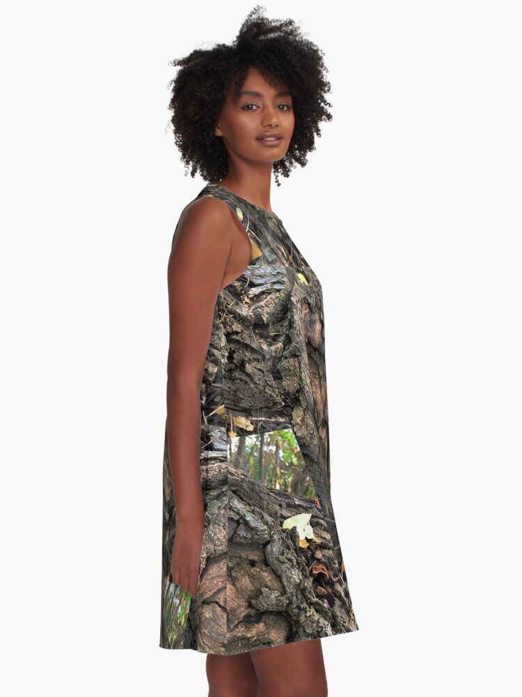 Alternate view of Female spirit an oak By Yannis Lobaina A-Line Dress