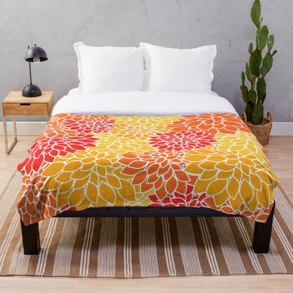 Item preview, Flores naranjas y amarillas designed and sold by Upward.